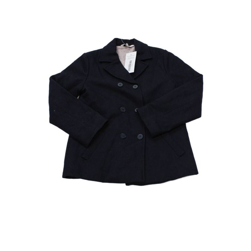 Brooks Brothers Red Fleece Boys Wool Buttoned Blazer Jacket Blue Size L